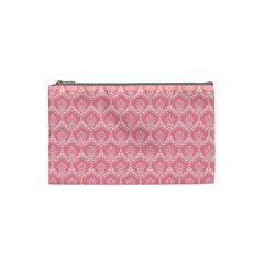 Damask Floral Design Seamless Cosmetic Bag (small)