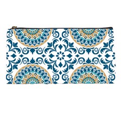 Tile Vintage Pattern Design Pencil Cases by Pakrebo