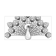 Peacock Plumage Display Bird Yoga Headband by Pakrebo
