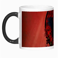 The Crow With Roses Morph Mugs