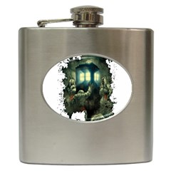 Time Machine Doctor Who Hip Flask (6 Oz) by Sudhe