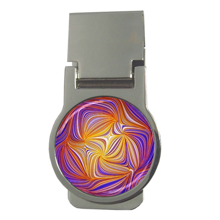 Electric Field Art LII Money Clips (Round) 