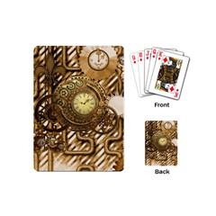 Wonderful Steampunk Design, Awesome Clockwork Playing Cards (mini) by FantasyWorld7