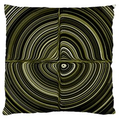 Electric Field Art Xxxii Standard Flano Cushion Case (one Side) by okhismakingart