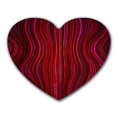 Electric Field Art Xli Heart Mousepads by okhismakingart