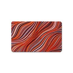 Electric Field Art Xliii Magnet (name Card) by okhismakingart