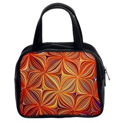 Electric Field Art Xlvi Classic Handbag (two Sides) by okhismakingart