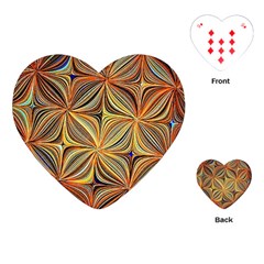 Electric Field Art Xlvii Playing Cards (heart) by okhismakingart