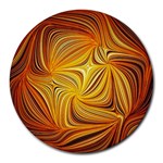 Electric Field Art LI Round Mousepads