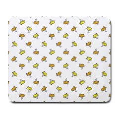 Birds, Animal, Cute, Sketch, Wildlife, Wild, Cartoon, Doodle, Scribble, Fashion, Printed, Allover, For Kids, Drawing, Illustration, Print, Design, Patterned, Pattern Large Mousepads by dflcprintsclothing