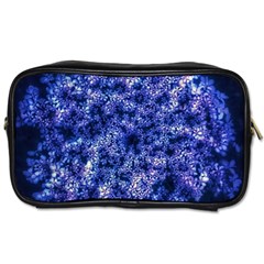 Queen Annes Lace In Blue Toiletries Bag (one Side) by okhismakingart
