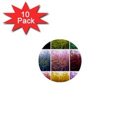 Goldenrod Collage 1  Mini Buttons (10 Pack)  by okhismakingart