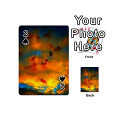 Tie-dye Sky Playing Cards 54 (mini) by okhismakingart