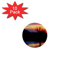 Pastel Sunrise 1  Mini Buttons (10 Pack)  by okhismakingart
