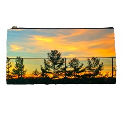 Fence Line Trees Pencil Cases by okhismakingart