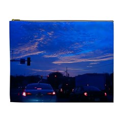 Blue Highway Cosmetic Bag (xl) by okhismakingart