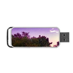 Purple Afternoon Portable Usb Flash (one Side) by okhismakingart