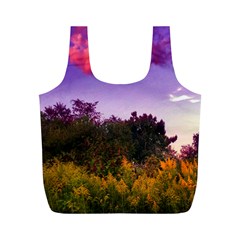 Purple Afternoon Full Print Recycle Bag (m) by okhismakingart