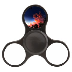 Deep Blue Sunset Finger Spinner by okhismakingart