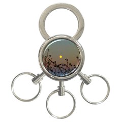 Moon And Thistle 3-ring Key Chains by okhismakingart