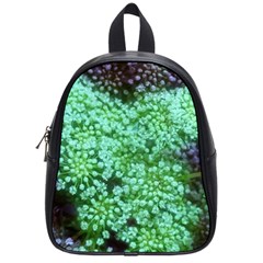 Green Queen Anne s Lace Landscape School Bag (small) by okhismakingart