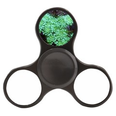 Green Queen Anne s Lace Landscape Finger Spinner