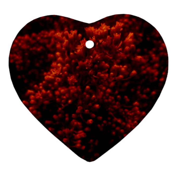 Red Goldenrod Ornament (Heart)