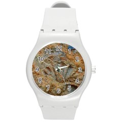 Shell Fossil Round Plastic Sport Watch (m) by okhismakingart