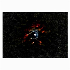 Moon Supernova Large Glasses Cloth (2-side) by okhismakingart