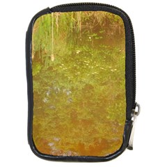 Lake Reflection Compact Camera Leather Case by okhismakingart