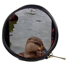 Framed Ducks Mini Makeup Bag by okhismakingart
