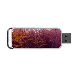 Red And Yellow Goldenrod Portable Usb Flash (one Side) by okhismakingart