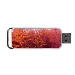 Red Goldenrod Portable Usb Flash (one Side) by okhismakingart