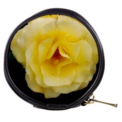 Pale Yellow Rose Mini Makeup Bag by okhismakingart