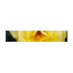 Pale Yellow Rose Flano Scarf (mini) by okhismakingart