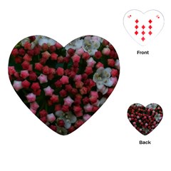 Floral Stars Playing Cards (heart) by okhismakingart