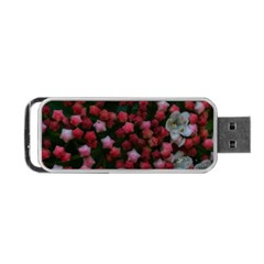 Floral Stars Portable Usb Flash (one Side)