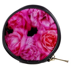 Pink Roses Mini Makeup Bag by okhismakingart