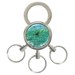 Waterbird  3-ring Key Chains by okhismakingart