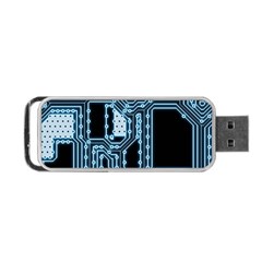 Circuit Pcb Tile Tiling Computer Portable Usb Flash (two Sides) by Pakrebo