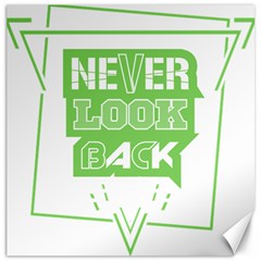Never Look Back Canvas 12  X 12  by Melcu