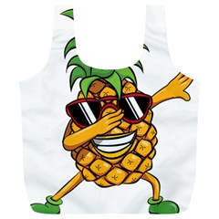 Dabbing Pineapple Sunglasses Shirt Aloha Hawaii Beach Gift Full Print Recycle Bag (xl) by SilentSoulArts