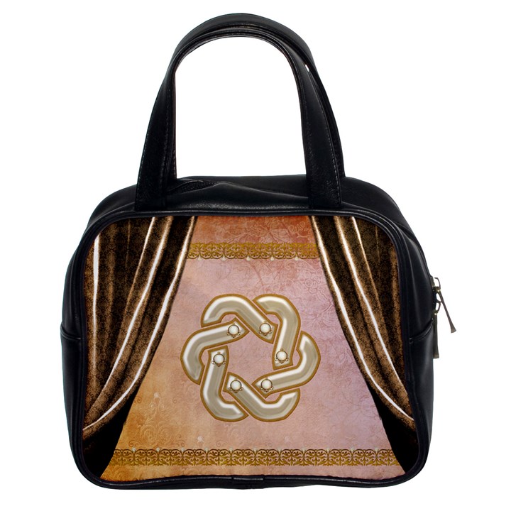 Decorative Celtic Knot Classic Handbag (Two Sides)