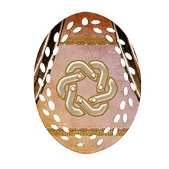 Decorative Celtic Knot Ornament (oval Filigree) by FantasyWorld7
