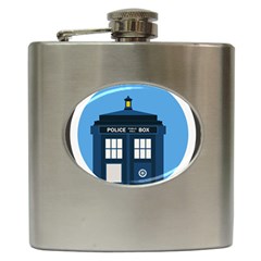 Doctor Who Tardis Hip Flask (6 Oz) by Sudhe