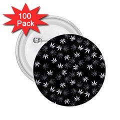 Weed Pattern 2 25  Buttons (100 Pack)  by Valentinaart