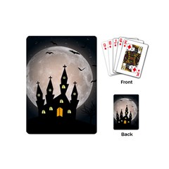 Halloween Illustration Decoration Playing Cards (mini) by Pakrebo