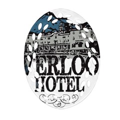 The Overlook Hotel Merch Ornament (oval Filigree) by milliahood