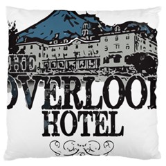 The Overlook Hotel Merch Large Cushion Case (one Side) by milliahood
