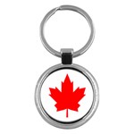 Flag of Canada, 1964 Key Chains (Round) 